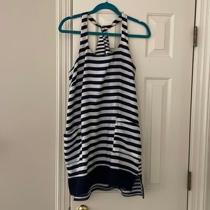 Blue and White stripe dress!